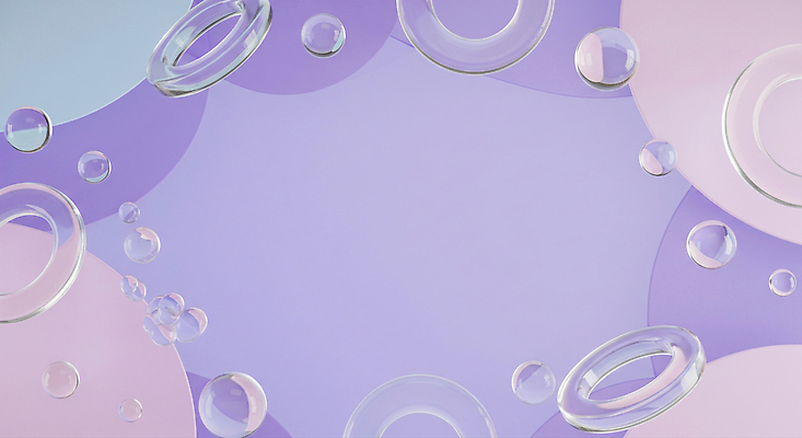 JPG 편집이미지 디자인 예술 컬러 백그라운드 추상 그래픽 파란색 보라색 물방울 원형 부드러움 그라데이션 창의성 이미지편집 AI컴퓨터그래픽 AI콘텐츠 도형 무늬 감각 파일형식