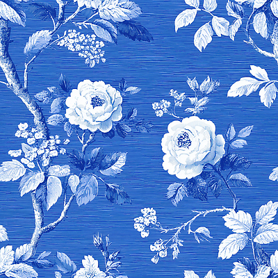 JPG 식물 디자인 꽃 예술 백그라운드 패턴 일러스트 자연 생명 장식 파란색 흰색 나뭇가지 모던 조화 뷰티풀 국내일러스트 AI일러스트 AI콘텐츠 트왈드주이 나무 컬러 무늬 생태계 파일형식