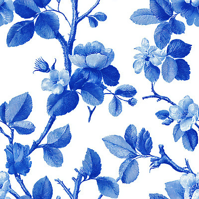 JPG 식물 디자인 꽃 예술 컬러 백그라운드 패턴 일러스트 자연 장식 파란색 인테리어 공간 나뭇가지 꾸밈 뷰티풀 영감 국내일러스트 AI일러스트 AI콘텐츠 트왈드주이 나무 무늬 생태계 파일형식