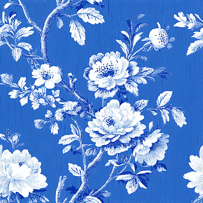 JPG 식물 디자인 꽃 예술 백그라운드 무늬 패턴 일러스트 자연 벽지 미술 그래픽 장식 파란색 인테리어 흰색 뷰티풀 국내일러스트 AI일러스트 AI콘텐츠 트왈드주이 컬러 문화예술 생태계 파일형식