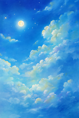 JPG 별 일러스트 자연 밤하늘 하늘 일상 여름 별빛 여름밤 경관 국내일러스트 AI일러스트 AI콘텐츠 자연요소 계절 풍경 라이프 빛 야간 생태계 파일형식