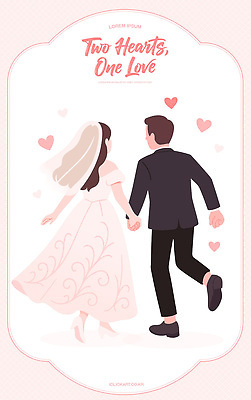 디자인 커플 드레스 행복 신랑 결혼 일러스트 결혼식 사랑 유행 손잡기 로맨틱 하트 축하 뷰티풀 사랑이야기 순간 신랑신부 국내일러스트 AI파일 모양 옷 감정 신부_웨딩 컨셉 관계 모션 이야기 이벤트 파일형식 벡터