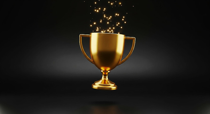 JPG 편집이미지 상징 성공 기념 이벤트 빛 반짝임 축제 경쟁 축하 우승 결과 트로피 순간 시상식 편집실사 AI컴퓨터그래픽 AI콘텐츠 컨셉 모션 최고 상_우승 CG 파일형식