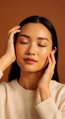 JPG 편집이미지 헤어스타일 여자 감정 얼굴 조명 동양인 화장 뷰티 편안함 피부 스킨케어 의료성형뷰티 편집실사 AI인물포토 AI콘텐츠 사람 인종 신체부위 감각 CG 파일형식 AI포토