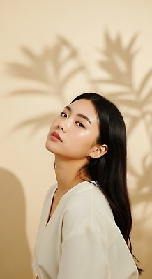 JPG 식물 편집이미지 여자 패션 포즈 백그라운드 표정 그림자 사람 촬영 자신감 뷰티풀 의료성형뷰티 스타일 세련 편집실사 AI인물포토 AI콘텐츠 감정 CG 파일형식 AI포토