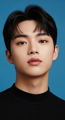 JPG 모델 편집이미지 헤어스타일 패션 남자 감정 백그라운드 미소 청년 앞모습 파란색 카메라 촬영 자신감 의료성형뷰티 스타일 편집실사 AI인물포토 AI콘텐츠 뷰포인트 컬러 표정 사람 성인 전자제품 CG 파일형식 AI포토