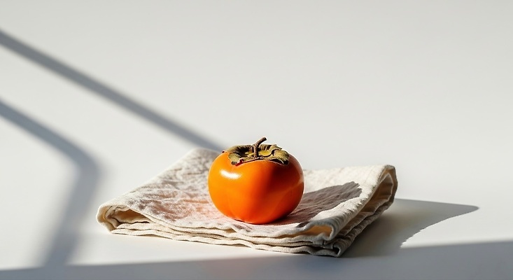 JPG 식물 편집이미지 컬러 과일 자연 나뭇잎 조명 밝음 감 그림자 풍경 여름 햇빛 오브젝트 편집실사 AI포토 AI콘텐츠 계절 잎 태양 CG 생태계 파일형식