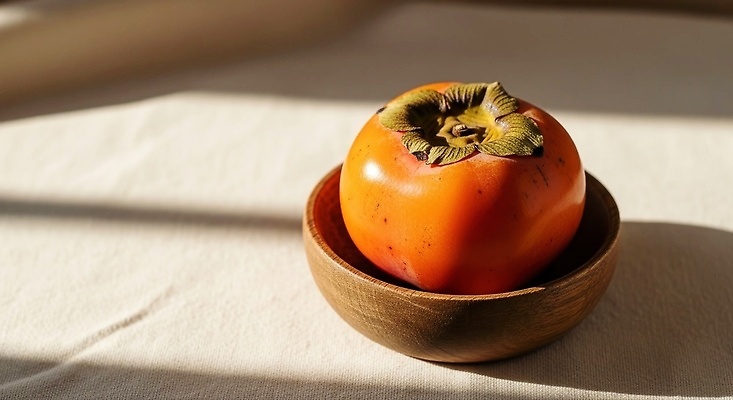 JPG 편집이미지 컬러 채소 과일 자연 탁자 디저트 건강 감 풍경 햇빛 식사 신선 다과 나무그릇 오후 편집실사 AI포토 AI콘텐츠 그릇 음식 가구 목재 태양 CG 생태계 파일형식