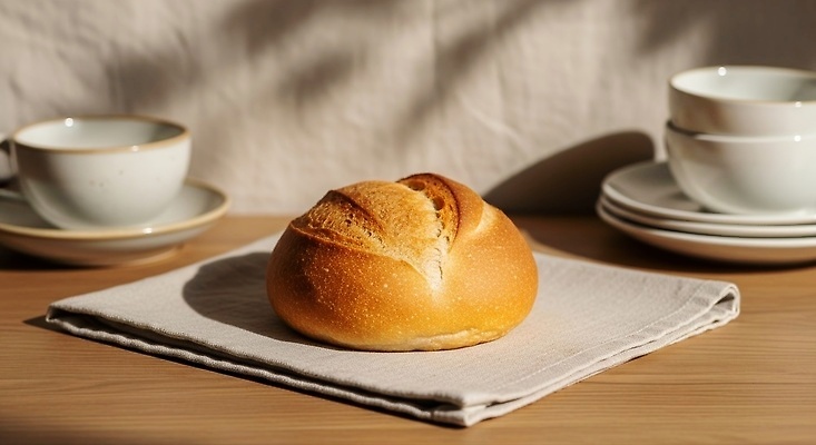 JPG 편집이미지 식기 디자인 음식 빵 탁자 아침 요리 목재 컵 촬영 식사 분위기 차분 편집실사 AI포토 AI콘텐츠 코티지코어 주간 나무 가구 컨셉 재료 유행 CG 파일형식