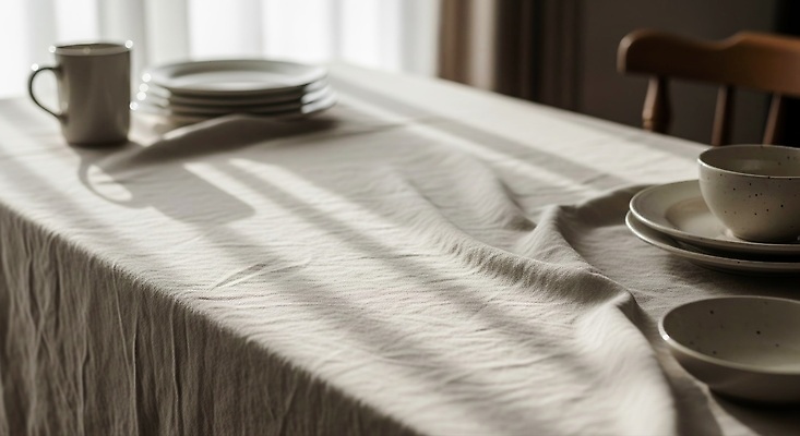 JPG 편집이미지 그릇 접시 식탁 아침 대화 생활 인테리어 햇빛 주방 식사 분위기 준비 부드러움 조화 편집실사 AI포토 AI콘텐츠 코티지코어 주간 식기 디자인 컨셉 탁자 말하기 태양 유행 감각 CG 파일형식