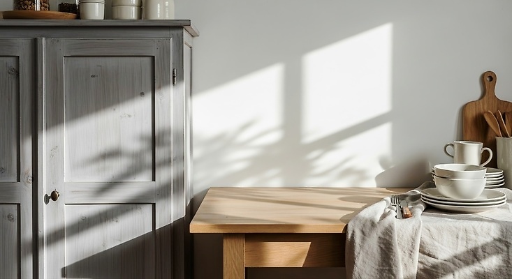 JPG 나무 편집이미지 그릇 접시 식탁 주방용품 집안 그림자 일상 컵 햇빛 주방 편안함 정리 오후 편집실사 AI포토 AI콘텐츠 코티지코어 식물 식기 생활용품 탁자 실내 라이프 태양 유행 감각 CG 파일형식