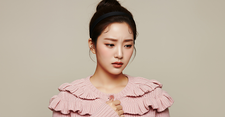 JPG 모델 편집이미지 헤어스타일 옷 패션 감정 분홍색 생각 조명 표정 촬영 방 스웨터 뷰티풀 의료성형뷰티 스타일 편집실사 AI인물포토 AI콘텐츠 컬러 상의 CG 파일형식 AI포토