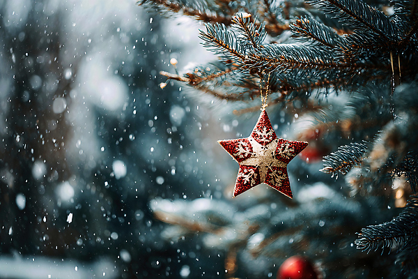 JPG 편집이미지 전통 별 크리스마스 겨울 가족 자연 따뜻함 풍경 장식 반짝임 크리스마스트리 축제 고요 소원 편집실사 AI포토 AI콘텐츠 자연요소 계절 기념일 관계 모션 CG 생태계 파일형식