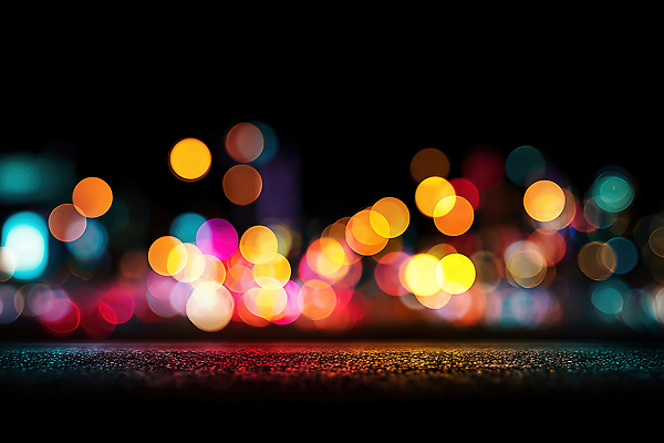 JPG 편집이미지 컬러 자동차 조명 거리 사람 빛 반짝임 도시 화려 대도시 흐림 이미지편집 AI컴퓨터그래픽 AI콘텐츠 육상교통 컨셉 모션 날씨 파일형식