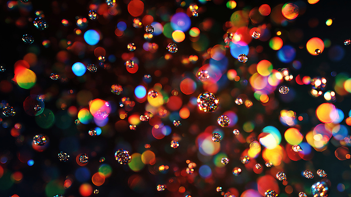 JPG 편집이미지 컬러 빛 반짝임 반사 소리 방울 물방울 감각 화려 그림 디지털아트 이미지편집 AI컴퓨터그래픽 AI콘텐츠 컨셉 모션 장식 파일형식