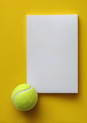 JPG 편집이미지 디자인 종이 스포츠 컬러 백그라운드 공 놀이 세로 운동 노란색 테니스 신선 장면 가벼움 편집실사 AI포토 AI콘텐츠 건강 구기 무게 CG 파일형식