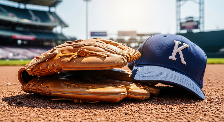 JPG 편집이미지 스포츠 휴식 운동선수 바닥 경기 파란색 운동 갈색 야구 글로브 연습 준비 열정 야구장 편집실사 AI포토 AI콘텐츠 감정 컬러 컨셉 스포츠시설 건강 구기 CG 파일형식