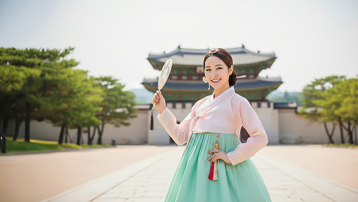 JPG 나무 편집이미지 전통 여자 문화 여행 한국 미소 풍경 잔디 궁전 도시 한복 고풍 뷰티풀 의료성형뷰티 편집실사 AI인물포토 AI콘텐츠 식물 한국전통 아시아 고건축 표정 사람 전통의상 CG 파일형식 AI포토