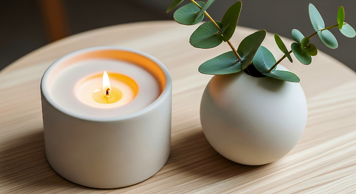 JPG 식물 편집이미지 디자인 화분 초 촛불 자연 탁자 주택 실내 장식 빛 인테리어 분위기 편안함 오브젝트 편집실사 AI포토 AI콘텐츠 가구 컨셉 내부 건물 감각 CG 생태계 파일형식