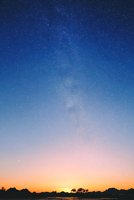 JPG 편집이미지 별 컬러 자연 하늘 풍경 빛 노을 고요 시골 시간 저녁 별빛 뷰티풀 경관 편집실사 AI포토 AI콘텐츠 자연요소 야간 CG 생태계 파일형식