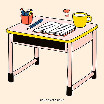 디자인 커피 컬러 일러스트 일상 생활 장식 학습 사무실 필기구 공책 공간 작업 편안함 책상 감성 국내일러스트 AI파일 교육 음료 가구 컨셉 비즈니스 문구용품 라이프 감각 파일형식 벡터