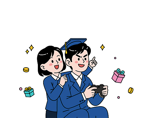 캐릭터 기념일 일러스트 졸업 모션 기념 함께함 선물 웃음 친구 파티 동전 기쁨 수능 게임 축하 즐거움 대학교 수험생 순간 학위 국내일러스트 AI파일 교육 감정 컨셉 돈 학교 관계 놀이 고등학생 표정 이벤트 시험 파일형식 벡터