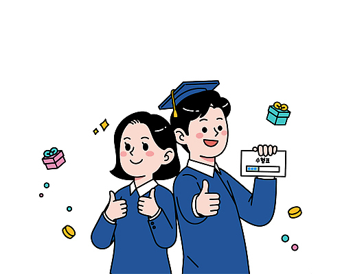 학생 옷 행복 돈 일러스트 졸업 손가락 성공 기념 선물 웃음 이벤트 파란색 친구 상자 축제 기쁨 수능 축하 대학교 수험생 기념사진 학위 국내일러스트 AI파일 손 교육 감정 컬러 컨셉 학교 관계 고등학생 표정 시험 재산 파일형식 벡터