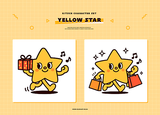 캐릭터 디자인 옷 포즈 백그라운드 가방 일러스트 모션 표정 선물 쇼핑 걷기 귀여움 즐거움 오브젝트 색감 창의성 키치 일러캐릭터 AI파일 잡화 감정 컨셉 파일형식 벡터