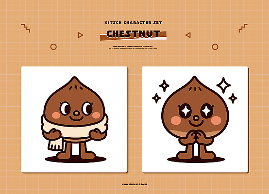 캐릭터 디자인 감정 컬러 백그라운드 일러스트 대화 귀여움 표현 유머 밤 즐거움 밤캐릭터 상상력 창작 스타일 일러캐릭터 AI파일 컨셉 말하기 견과류 파일형식 벡터