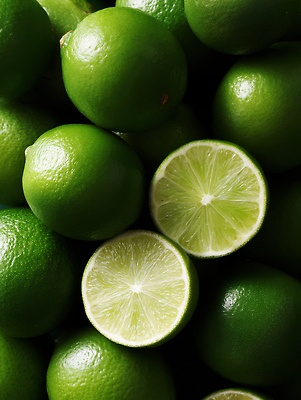 JPG 편집이미지 음식 컬러 과일 자연 건강 요리 여름 신선 라임 레시피 비타민 과즙 비타민C 신맛 편집실사 AI포토 AI콘텐츠 계절 맛 CG 생태계 영양소 파일형식