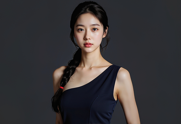 JPG 모델 편집이미지 헤어스타일 드레스 패션 아시아 포즈 스튜디오 조명 표정 촬영 분위기 장면 뷰티풀 의료성형뷰티 편집실사 AI인물포토 AI콘텐츠 옷 나라 컨셉 CG 파일형식 AI포토