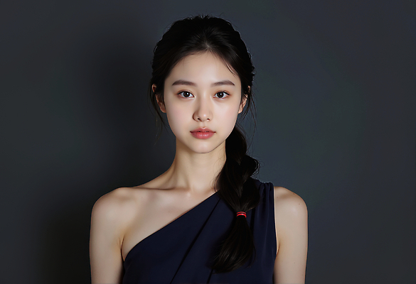 JPG 편집이미지 여자 패션 포즈 스튜디오 표정 머리 촬영 분위기 묶기 단정 뷰티풀 의료성형뷰티 편집실사 AI인물포토 AI콘텐츠 컨셉 모션 사람 신체부위 CG 파일형식 AI포토