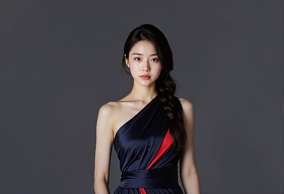 JPG 모델 편집이미지 헤어스타일 드레스 여자 패션 포즈 미소 머리 촬영 매력적 패션쇼 뷰티풀 자태 의료성형뷰티 스타일 편집실사 AI인물포토 AI콘텐츠 옷 컨셉 표정 사람 신체부위 CG 쇼 파일형식 AI포토