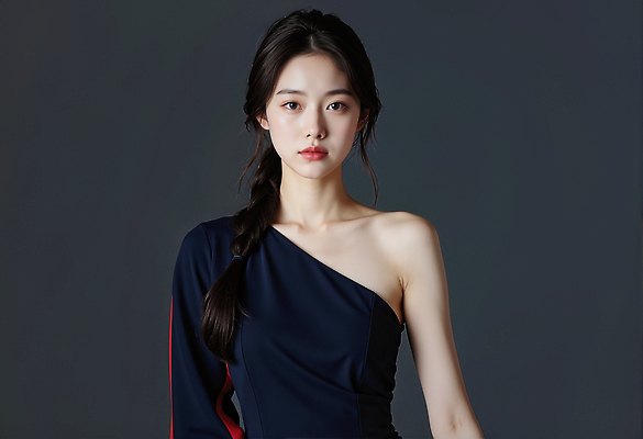 JPG 모델 편집이미지 헤어스타일 드레스 옷 패션 포즈 백그라운드 땋은머리 뷰티 촬영 분위기 의료성형뷰티 스타일 편집실사 AI인물포토 AI콘텐츠 컨셉 CG 파일형식 AI포토