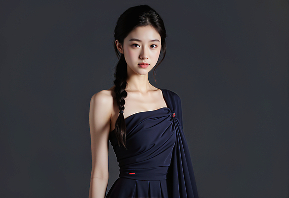 JPG 편집이미지 헤어스타일 드레스 패션 포즈 백그라운드 앞모습 무대 우아함 뷰티풀 스타일링 청순 의료성형뷰티 브이넥 편집실사 AI인물포토 AI콘텐츠 옷 뷰포인트 컨셉 티셔츠 CG 파일형식 AI포토