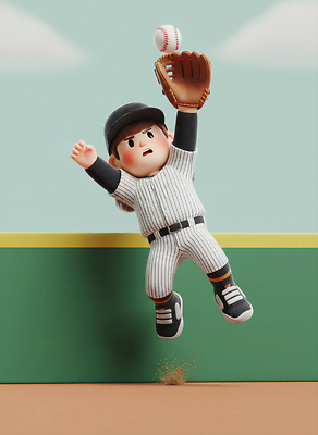 JPG 편집이미지 어린이 스포츠 포즈 유니폼 공 놀이 소년 점프 야구 잡기 집중 즐거움 긴장 야구장 편집3D AI컴퓨터그래픽 AI콘텐츠 옷 남자 감정 컨셉 스포츠시설 모션 사람 3D 구기 파일형식
