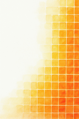 JPG 디자인 컬러 백그라운드 패턴 일러스트 추상 따뜻함 밝음 그래픽 노란색 사각형 균형 타일 질감 조화 비율 국내일러스트 AI일러스트 AI콘텐츠 도형 무늬 파일형식