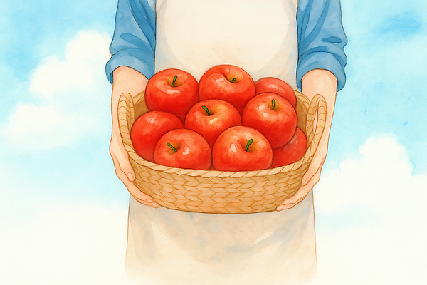 JPG 전통 손 음식 채소 과일 일러스트 자연 하늘 건강 들기 사람 여름 농장 바구니 평화 농사 로맨틱 수확 신선 맛 사과 국내일러스트 AI일러스트 AI콘텐츠 계절 컨셉 농업 모션 신체부위 생태계 파일형식