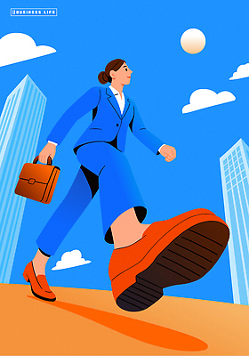 여자 패션 길 신발 가방 일러스트 모션 발 하늘 정장 건물 일상 걷기 도시 직장인 사무원 비즈니스우먼 자신감 높이 출근 위치 국내일러스트 AI파일 직업 건축물 잡화 옷 감정 비즈니스 사람 라이프 신체부위 출퇴근 파일형식 벡터