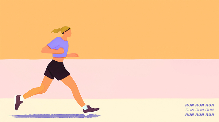 PSD 여자 스포츠 일러스트 모션 아침 거리 서울 건강 취미 달리기 운동 햇빛 헬스 에너지 몸매 연습 외출 러닝 스트레스해소 국내일러스트 주간 한국 사람 태양 파일형식