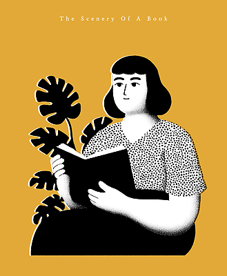 PSD 식물 캐릭터 디자인 여자 의자 일러스트 휴식 취미 일상 책 독서 작업 분위기 결합 편안함 장면 감성 뷰티풀 창의성 국내일러스트 가구 컨셉 사람 라이프 감각 파일형식