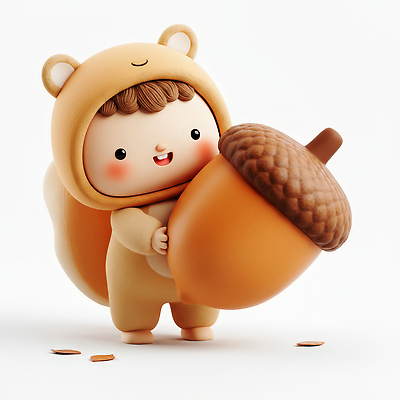 JPG 편집이미지 캐릭터 옷 행복 어린이 모션 자연 놀이 3D캐릭터 웃음 장난감 귀여움 아기 도토리 동물모양 사슴벌레 편집3D AI컴퓨터그래픽 AI콘텐츠 모양 동물 감정 곤충 컨셉 표정 사람 3D 견과류 생태계 파일형식