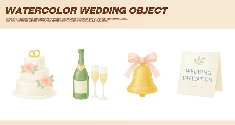 PSD 디자인 기념일 예술 컬러 부케 결혼 일러스트 결혼식 수채화 이벤트 장식 파티 케이크 종 축하 샴페인 웨딩케이크 청첩장 초대장 아이템 연회 국내일러스트 꽃다발 컨셉 디저트 카드_감사 주류 잔치 파일형식