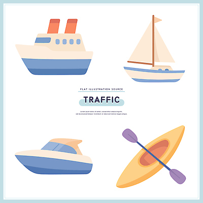 스포츠 바다 컬러 여행 교통 요트 일러스트 레저 항해 물 모형 항구 보트 수상_상을받음 크루즈 그림 수로 카약 선장 선박 국내일러스트 AI파일 자연요소 수상교통 배_교통 교통시설 수상스포츠 파일형식 벡터