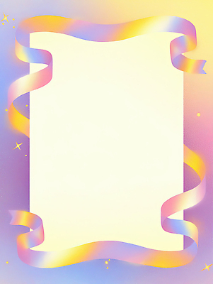 JPG 디자인 리본 예술 컬러 백그라운드 일러스트 이벤트 그래픽 장식 공백 초대장 부드러움 뷰티풀 색감 테마 비어있는 국내일러스트 AI일러스트 AI콘텐츠 카드_감사 감각 파일형식