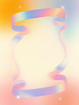 JPG 디자인 시선 리본 예술 컬러 백그라운드 일러스트 추상 조명 그래픽 평화 흐름 모던 화사함 조화 뷰티풀 국내일러스트 AI일러스트 AI콘텐츠 컨셉 무늬 파일형식