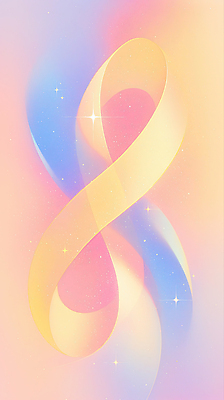 JPG 디자인 감정 예술 상징 컬러 백그라운드 일러스트 그래픽 반짝임 평화 그림 그라데이션 조화 무한 뷰티풀 영감 창의력 국내일러스트 AI일러스트 AI콘텐츠 컨셉 모션 파일형식