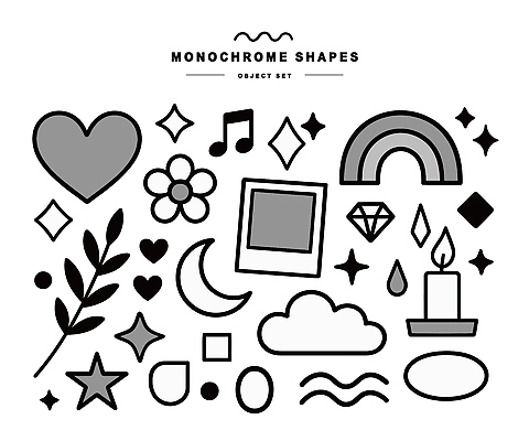 도형 디자인 꽃 별 음악 무지개 패턴 일러스트 촛불 그래픽 하트 심볼 다이아몬드 사진틀 창의성 스타일 국내일러스트 AI파일 자연요소 모양 식물 무늬 초 문화예술 틀 보석 파일형식 벡터