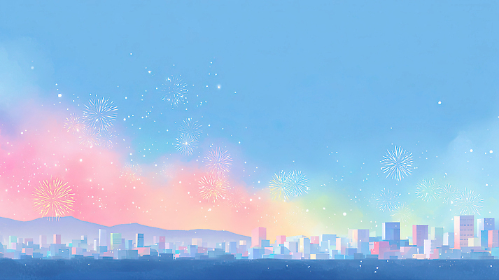 JPG 예술 컬러 야경 일러스트 자연 하늘 아침 불꽃놀이 풍경 이벤트 빌딩 여러명 그래픽 평화 축제 기쁨 도시 즐거움 스카이라인 뷰티풀 몽환 국내일러스트 AI일러스트 AI콘텐츠 주간 감정 다수 컨셉 놀이 사람 건물 야간 생태계 파일형식 풍경_경치