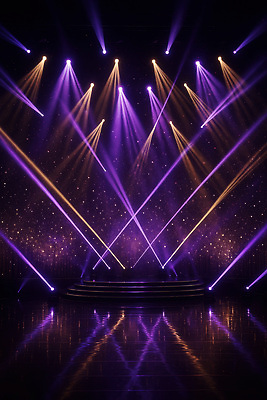 JPG 편집이미지 디자인 예술 컬러 백그라운드 크리스마스 조명 빛 반사 보라색 축제 소리 콘서트 공연 공간 금색 무대 분위기 신비 효과 편집실사 AI컴퓨터그래픽 AI콘텐츠 기념일 컨셉 이벤트 CG 파일형식